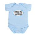 thumbnail image 1 of CafePress - My Family Tree Is Full Of Nuts Funny Baby Onesie - Baby Light Bodysuit, Size Newborn - 24 Months, 1 of 4