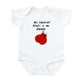 thumbnail image 1 of CafePress - My Favorite Boxer Is My Daddy Body Suit - Baby Light Bodysuit, Size Newborn - 24 Months, 1 of 4