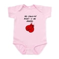 thumbnail image 1 of CafePress - My Favorite Boxer Is My Daddy Body Suit - Baby Light Bodysuit, Size Newborn - 24 Months, 1 of 4