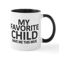 thumbnail image 1 of CafePress - My Favorite Child Mugs - 11 oz Ceramic Mug - Novelty Coffee Tea Cup, 1 of 4