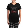 thumbnail image 1 of CafePress - My Favorite People Call Me N Women's Dark Pajamas - Women's Short Sleeve Print T-Shirt and Pants Dark Cotton Pajama Set, 1 of 7