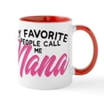 thumbnail image 1 of CafePress - My Favorite People Call Me Nana Mugs - 11 oz Ceramic Mug - Novelty Coffee Tea Cup, 1 of 6