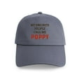 thumbnail image 1 of CafePress - My Favorite People Call Me Poppy Cap - Adjustable 100% Brushed Unisex Casual Cotton Baseball Cap, Beige, 1, 1 of 2