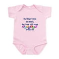 thumbnail image 1 of CafePress - My Finger May Be Small But... Infant Bodysuit - Baby Light Bodysuit, Size Newborn - 24 Months, 1 of 4