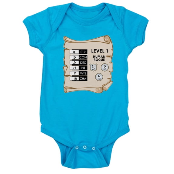CafePress - My First Character Sheet Infant Onesie - Cute Infant Bodysuit Baby Romper