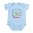 thumbnail image 1 of CafePress - My First Christmas Body Suit - Baby Light Bodysuit, Size Newborn - 24 Months, 1 of 4