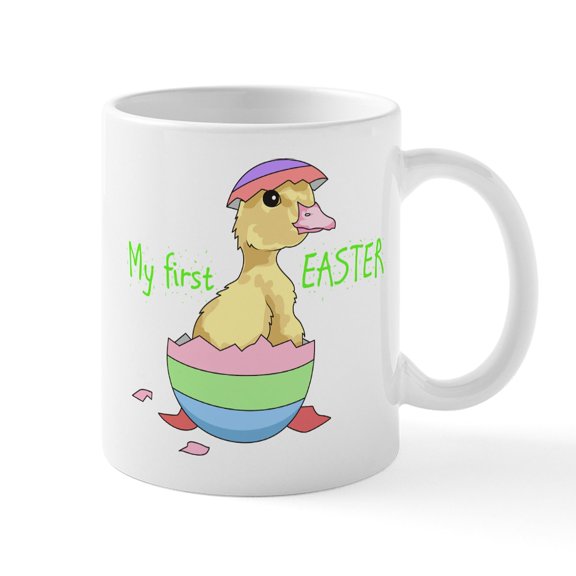 CafePress - My First Easter Mugs - 11 oz Ceramic Mug - Novelty Coffee Tea Cup