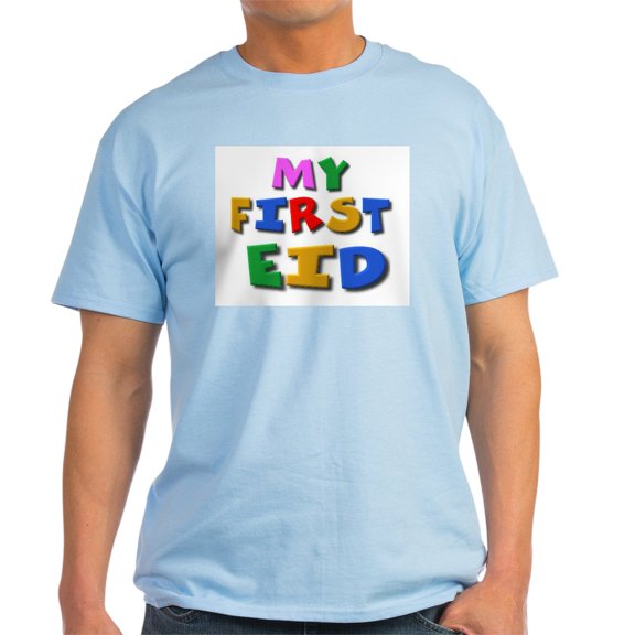 CafePress - My First Eid Ash Grey T Shirt - Men's Classic Graphic T-Shirt