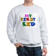 thumbnail image 1 of CafePress - My First Eid Sweatshirt - Crew Neck Sweatshirt, 1 of 4