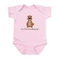 thumbnail image 1 of CafePress - My First Groundhog Day! Body Suit - Baby Light Bodysuit, Size Newborn - 24 Months, 1 of 4