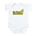 thumbnail image 1 of CafePress - My First Hanukkah Infant Bodysuit - Baby Light Bodysuit, Size Newborn - 24 Months, 1 of 4