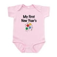 thumbnail image 1 of CafePress - My First New Year's Infant Bodysuit - Baby Light Bodysuit, Size Newborn - 24 Months, 1 of 4