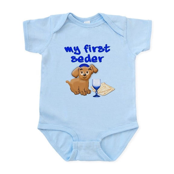 CafePress - My First Seder Infant Bodysuit - Baby Light Bodysuit, Size Newborn - 24 Months