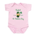 thumbnail image 1 of CafePress - My First St. Patrick's Day Infant Bodysuit - Baby Light Bodysuit, Size Newborn - 24 Months, 1 of 4