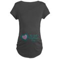 thumbnail image 1 of CafePress - My First Valentines Day Maternity Maternity T Shir - Maternity Dark T-Shirt, 1 of 3