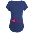 thumbnail image 1 of CafePress - My First Valentines Day Maternity Maternity T Shir - Maternity Dark T-Shirt, 1 of 3