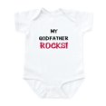 thumbnail image 1 of CafePress - My GODFATHER ROCKS! Infant Bodysuit - Baby Light Bodysuit, Size Newborn - 24 Months, 1 of 4