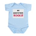 thumbnail image 1 of CafePress - My GODFATHER ROCKS! Infant Bodysuit - Baby Light Bodysuit, Size Newborn - 24 Months, 1 of 4
