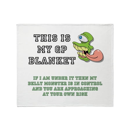 CafePress - My GP Blanket - Soft Fleece Throw Blanket, 50"x60" for All Ages