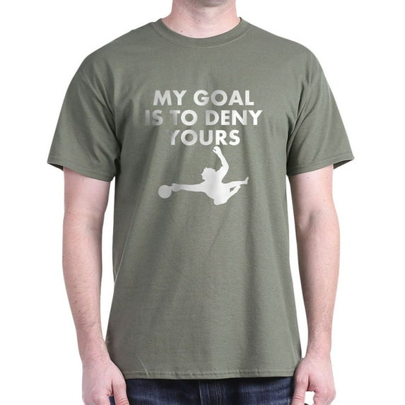 CafePress - My Goal Is To Deny Yours T Shirt - Men's Classic Graphic Cotton T-Shirt