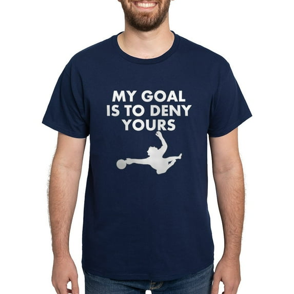 CafePress - My Goal Is To Deny Yours T Shirt - Men's Classic Graphic Cotton T-Shirt