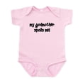 thumbnail image 1 of CafePress - My Godmother Spoils Me! Blac Infant Bodysuit - Baby Light Bodysuit, Size Newborn - 24 Months, 1 of 4