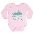 thumbnail image 1 of CafePress - My Gram Loves Me Long Sleeve Infant Bodysuit - Long Sleeve Cotton Baby Bodysuit, 1 of 4