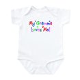 thumbnail image 1 of CafePress - My Gramma Loves Me (Des. #1) Infant Bodysuit - Baby Light Bodysuit, Size Newborn - 24 Months, 1 of 4