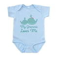 thumbnail image 1 of CafePress - My Grammie Loves Me Infant Bodysuit - Baby Light Bodysuit, Size Newborn - 24 Months, 1 of 4