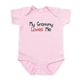 thumbnail image 1 of CafePress - My Grammy Loves Me Infant Bodysuit - Baby Light Bodysuit, Size Newborn - 24 Months, 1 of 4