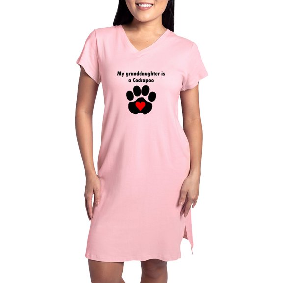 CafePress - My Granddaughter Is A Cockapoo - Women's Nightshirt
