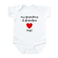 thumbnail image 1 of CafePress - My Grandma And Grandpa Love Me Infant Bodysuit - Baby Light Bodysuit, Size Newborn - 24 Months, 1 of 4