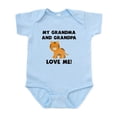 thumbnail image 1 of CafePress - My Grandma And Grandpa Love Me Tiger Body Suit - Baby Light Bodysuit, Size Newborn - 24 Months, 1 of 4