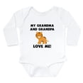 thumbnail image 1 of CafePress - My Grandma And Grandpa Love Me Tiger Body Suit - Long Sleeve Cotton Baby Bodysuit, 1 of 4