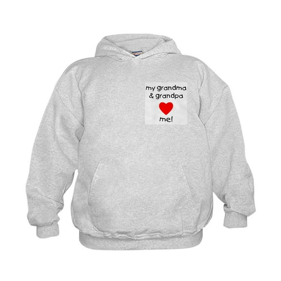 CafePress - My Grandma & Grandpa Love Me - Kids Hooded Sweatshirt, Classic Hoodie