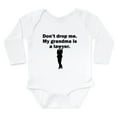 thumbnail image 1 of CafePress - My Grandma Is A Lawyer Body Suit - Long Sleeve Cotton Baby Bodysuit, 1 of 4