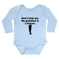thumbnail image 1 of CafePress - My Grandma Is A Lawyer Body Suit - Long Sleeve Cotton Baby Bodysuit, 1 of 4