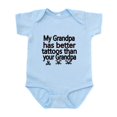 thumbnail image 1 of CafePress - My Grandpa Has Better Tattoos Than You Grandpa Bod - Baby Light Bodysuit, Size Newborn - 24 Months, 1 of 4
