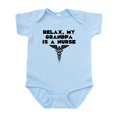 thumbnail image 1 of CafePress - My Grandpa Is A Nurse Body Suit - Baby Light Bodysuit, Size Newborn - 24 Months, 1 of 4