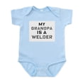thumbnail image 1 of CafePress - My Grandpa Is A Welder Infant Bodysuit - Baby Light Bodysuit, Size Newborn - 24 Months, 1 of 4