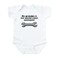 thumbnail image 1 of CafePress - My Grandpa Is The Words Best Mechanic Body Suit - Baby Light Bodysuit, Size Newborn - 24 Months, 1 of 4