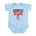 thumbnail image 1 of CafePress - My Grandpa Is The Worlds Best Bee Keeper Body Suit - Baby Light Bodysuit, Size Newborn - 24 Months, 1 of 4
