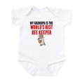 thumbnail image 1 of CafePress - My Grandpa Is The Worlds Best Bee Keeper Body Suit - Baby Light Bodysuit, Size Newborn - 24 Months, 1 of 4