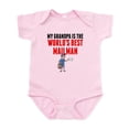 thumbnail image 1 of CafePress - My Grandpa Is The Worlds Best Mailman Body Suit - Baby Light Bodysuit, Size Newborn - 24 Months, 1 of 4