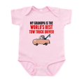 thumbnail image 1 of CafePress - My Grandpa Is The Worlds Best Tow Truck Driver Bod - Baby Light Bodysuit, Size Newborn - 24 Months, 1 of 4