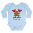 thumbnail image 1 of CafePress - My Grandpa Loves Me! Body Suit - Long Sleeve Cotton Baby Bodysuit, 1 of 4