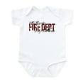 thumbnail image 1 of CafePress - My Grandpa My Hero Fire Dept Infant Bodysuit - Baby Light Bodysuit, Size Newborn - 24 Months, 1 of 4