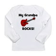 thumbnail image 1 of CafePress - My Grandpa Rocks! (Guitar) Long Sleeve Infant T Sh - Long Sleeve Infant T-Shirt, 1 of 2
