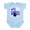 thumbnail image 1 of CafePress - My Grandpa Rocks Infant Bodysuit - Baby Light Bodysuit, Size Newborn - 24 Months, 1 of 4
