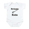 thumbnail image 1 of CafePress - My Grandpa Rocks Infant Bodysuit - Baby Light Bodysuit, Size Newborn - 24 Months, 1 of 4